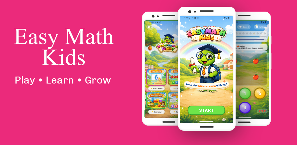 EasyMath Kids feature graphic